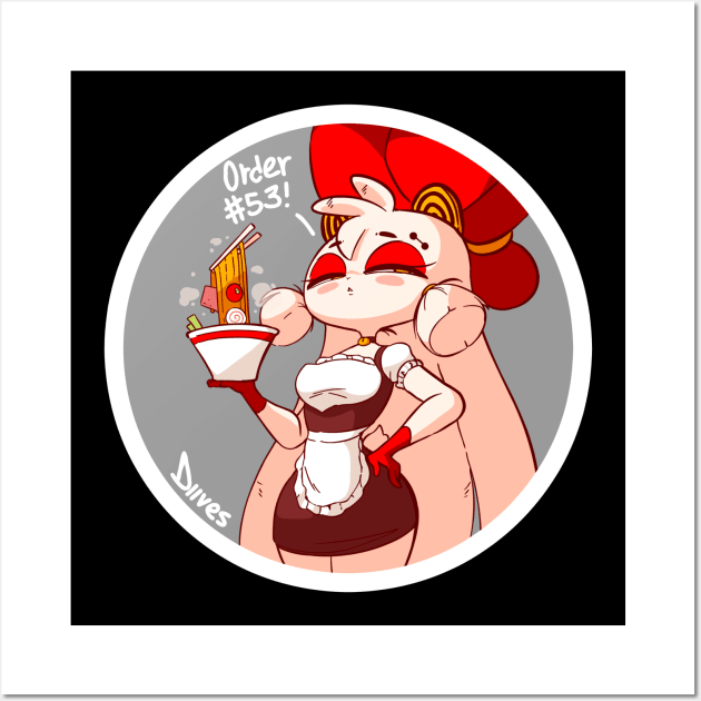Miantiao's Noodles (FRONT SIDE) Wall Art by diives